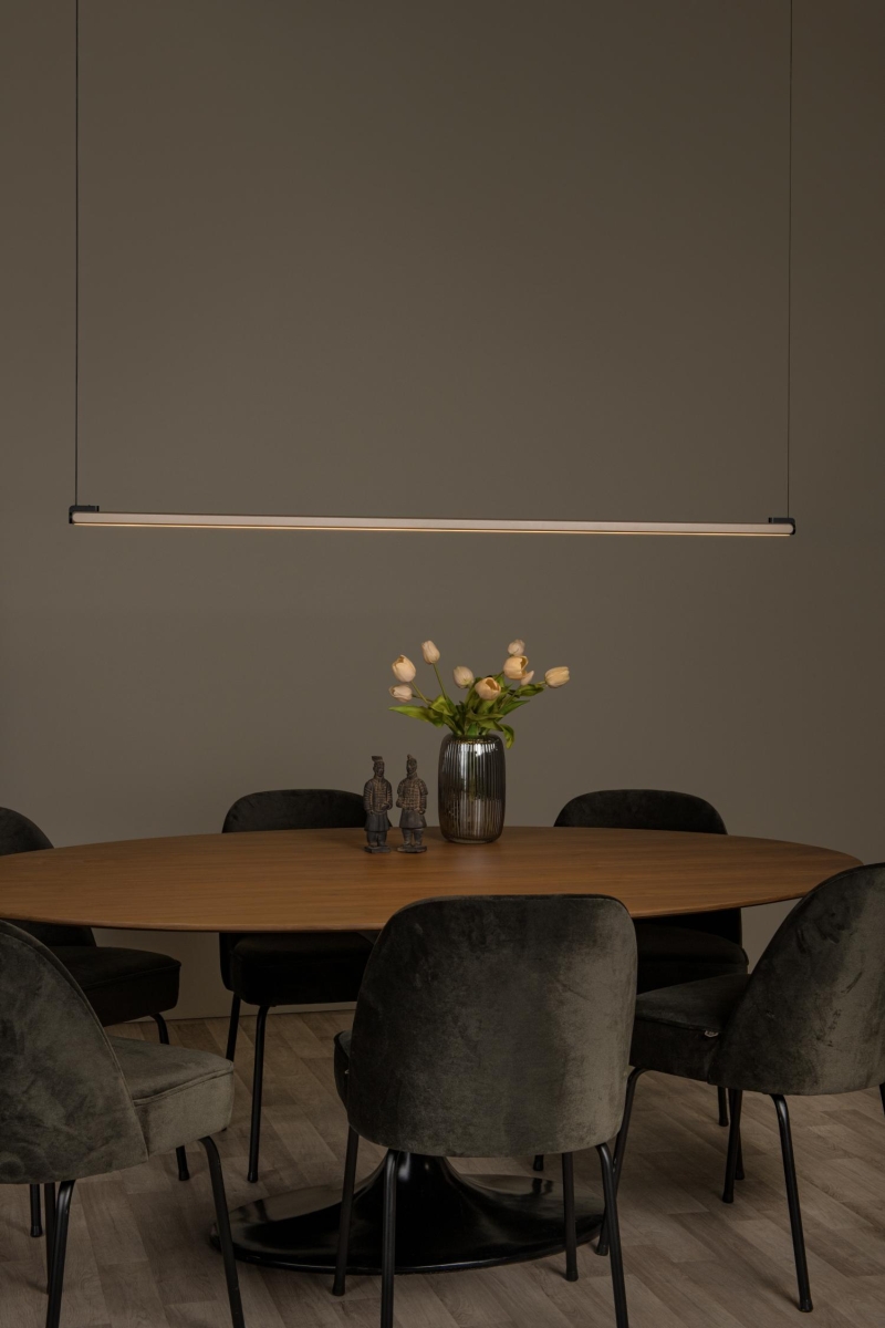 Lucide BRAGA - Závesné svietidlo - LED Dim. - 1x36W 2700K/4000K - Káv